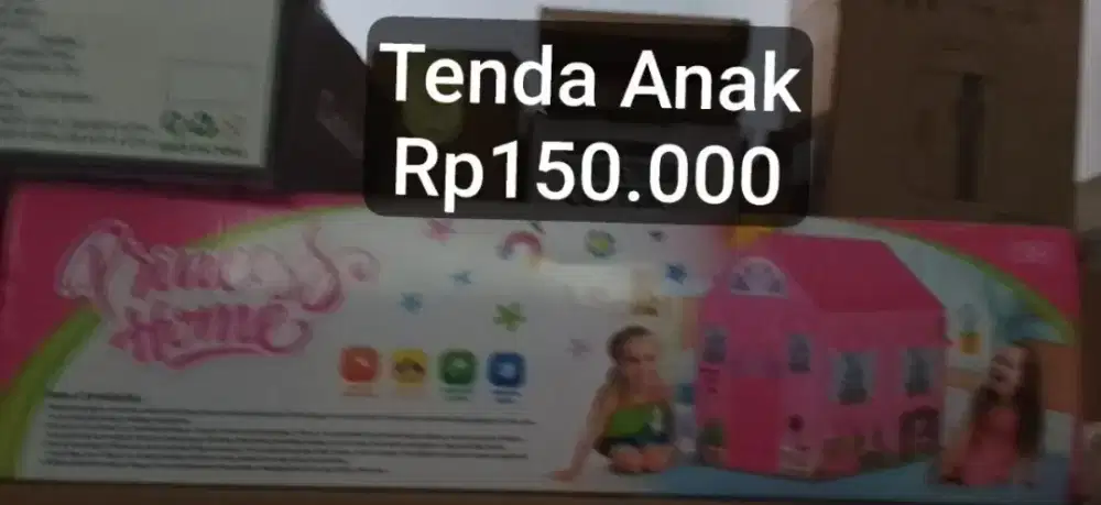 Tenda Rumah Pink