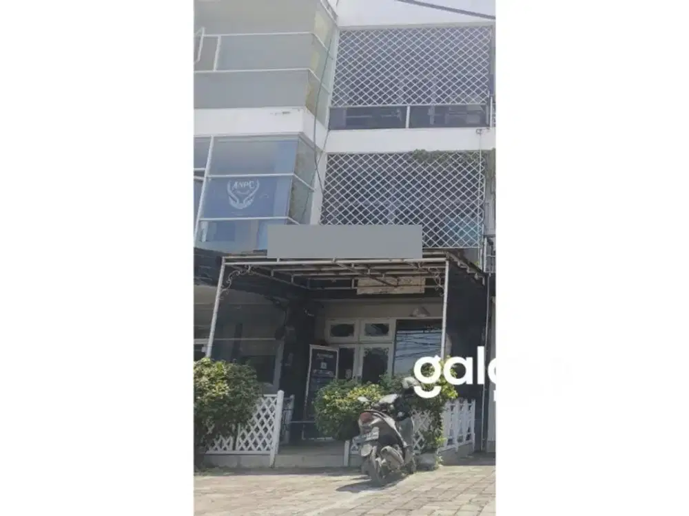 JUAL SEWA RUKO KOSONGAN 3 LANTAI DI BYPASS NGURAH RAI SANUR DENPASAR, BALI