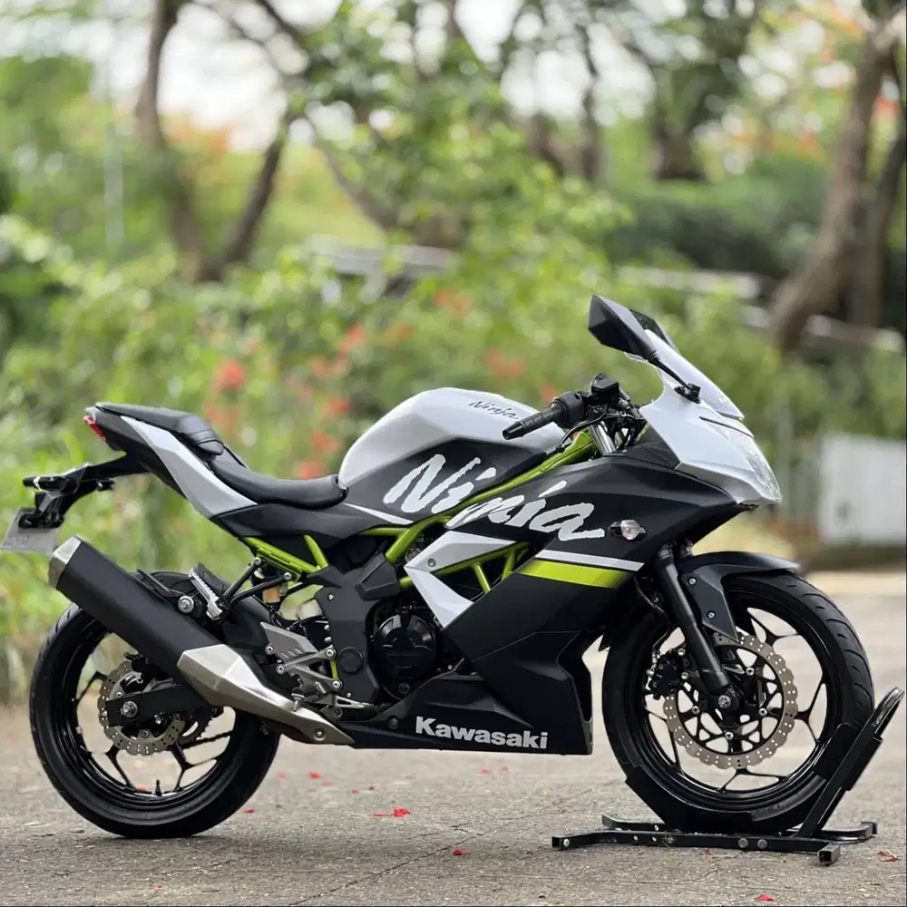 KAWASAKI NINJA 250 MONO SL 2019 PUTIH KM 2K PAJAK PANJANG SUPER GRESS