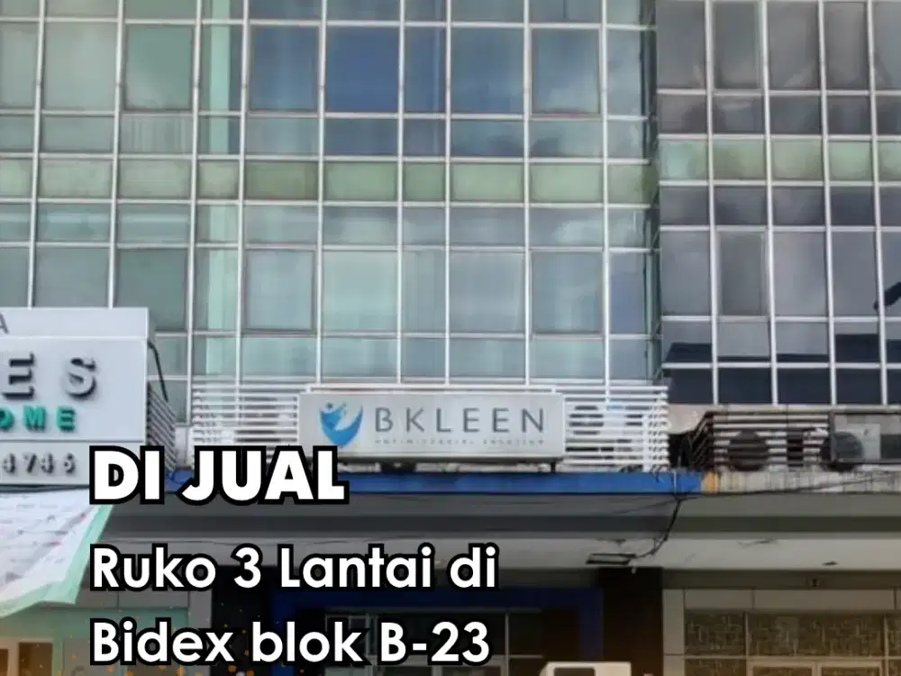 DI JUAL !!!  Ruko Bidex blok BSD