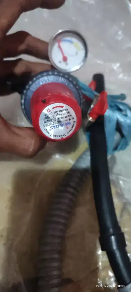 Regulator Win Gas Selang Amper Volume api