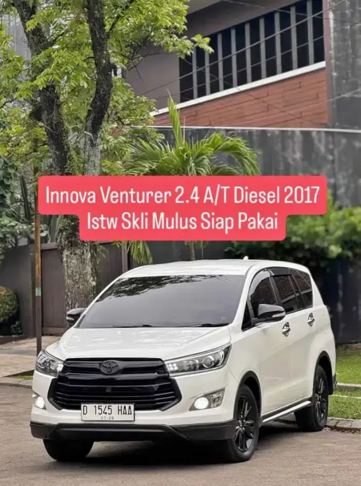 TOYOTA INNOVA VENTURER 2.4 DIESEL MATIC 2017