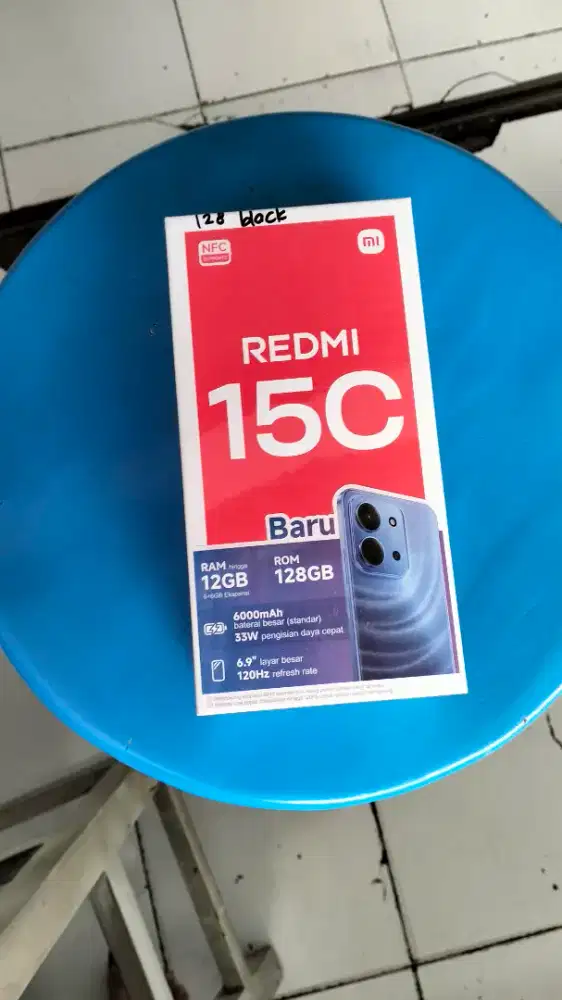 Xiaomi redmi 15c (6/128) new spesial promo