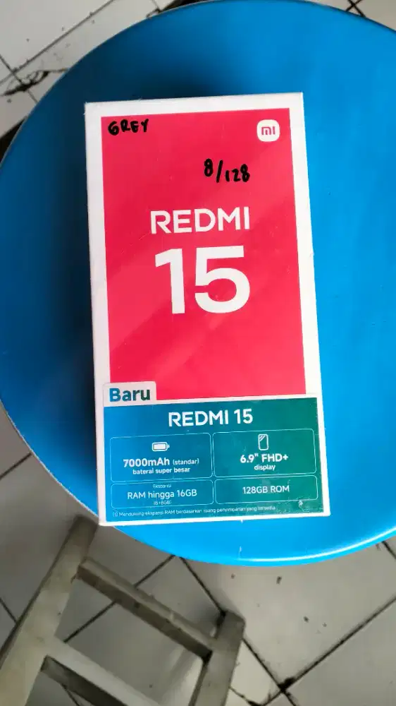 Xiaomi redmi 15 (8/128) new spesial promo