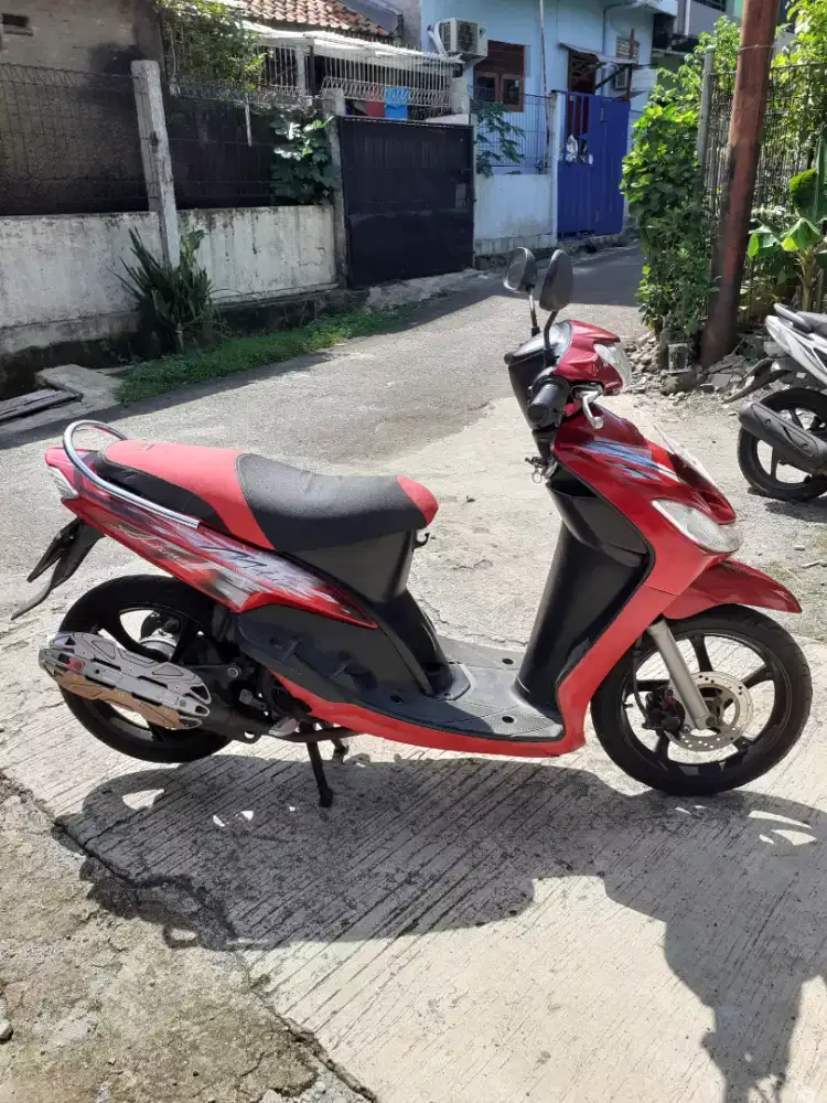 Mio smile 2009  mesin cvt ok dikcf lenteng bs TT Unit lain