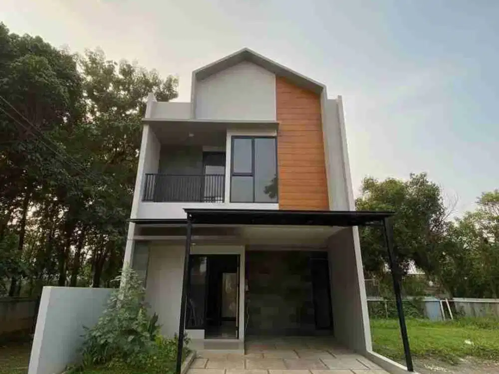 Rumah Baru 2 Lantai Siap Huni Dalam Cluster Tanpa Dp Akses Pintu Tol Jatiasih di Kota Bekasi