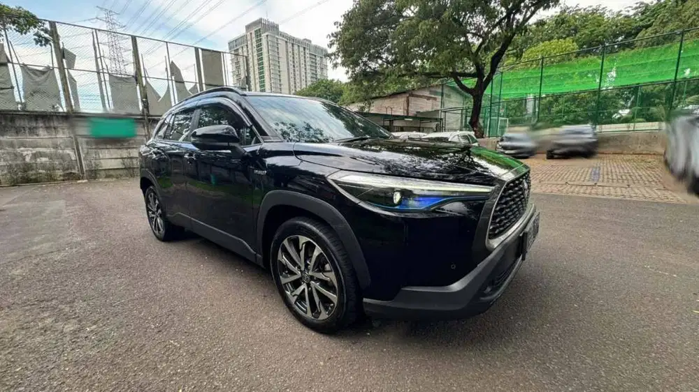 (HARGA CASH) Corolla Cross 18 Hybrid 2022 AT MATIC Hitam B GENAP