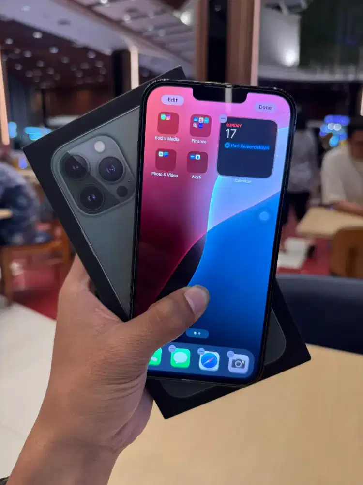 iPhone 13 Pro Max 128 GB Alpine Green ex Digimap (ID/A)