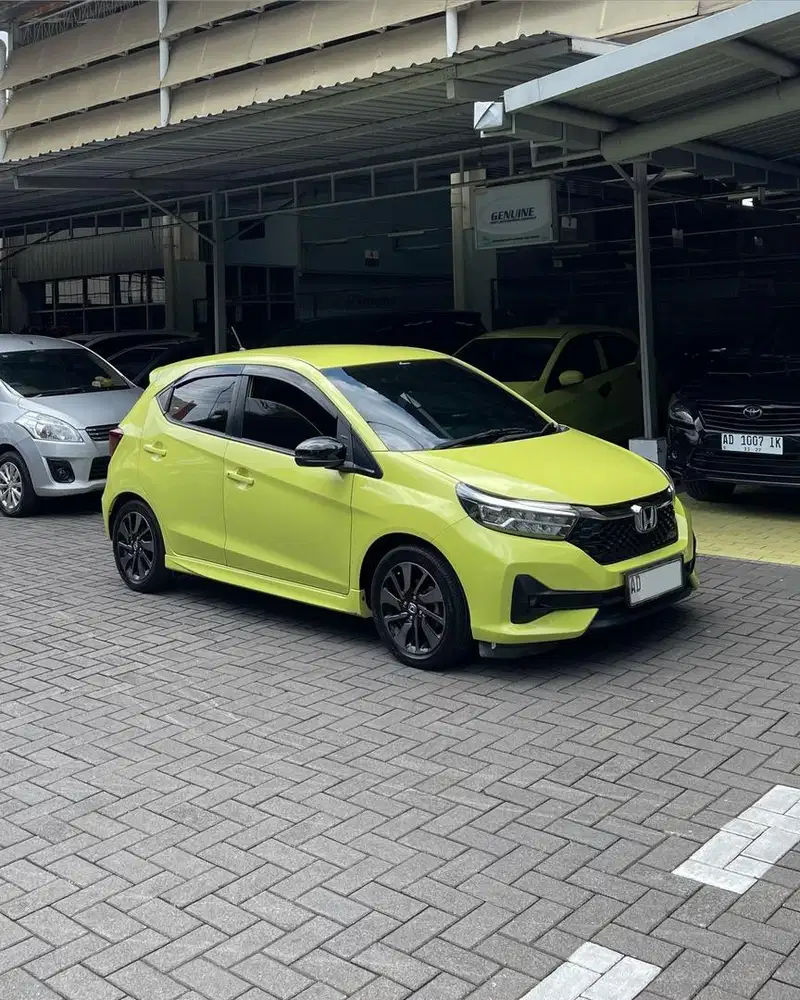 All New Brio RS Matic 2023 Hijau Istimewa