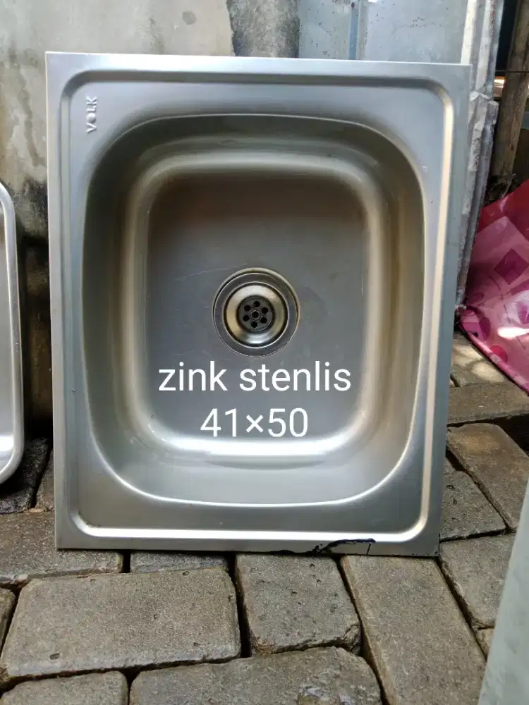 Cuci piring 1lubang stenlis 41×18×51