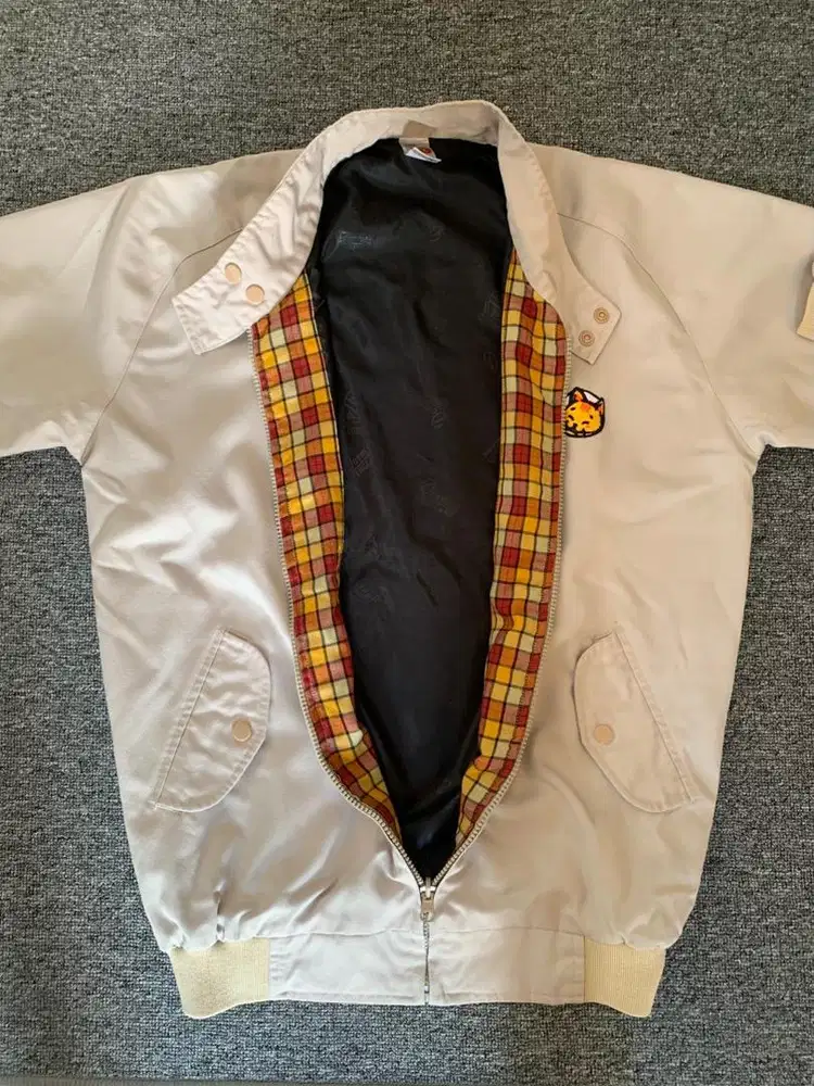 Jual Jaket Harrington CRSL Preloved Cream Unisex