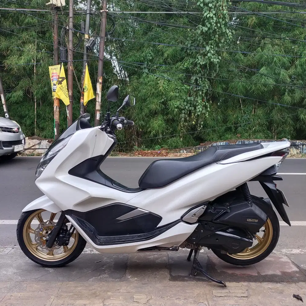 Honda PCX Non ABS 150 2019 Orisinil mesin Nyuss putih