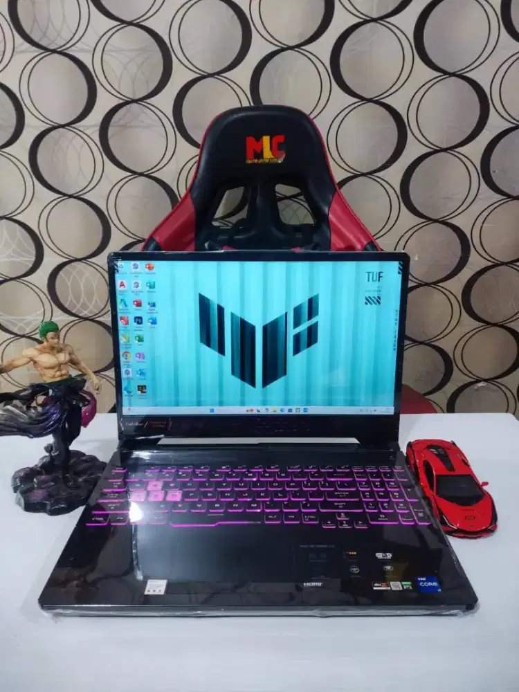 ASUS TUF DASH F15 FX506HEB NVIDIA RTX 3050Ti FULSET BOX MULUS