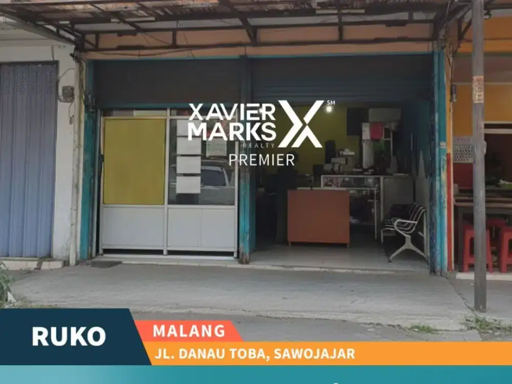Disewakan/Dijual Ruko Murah di Danau Toba Sawojajar Malang