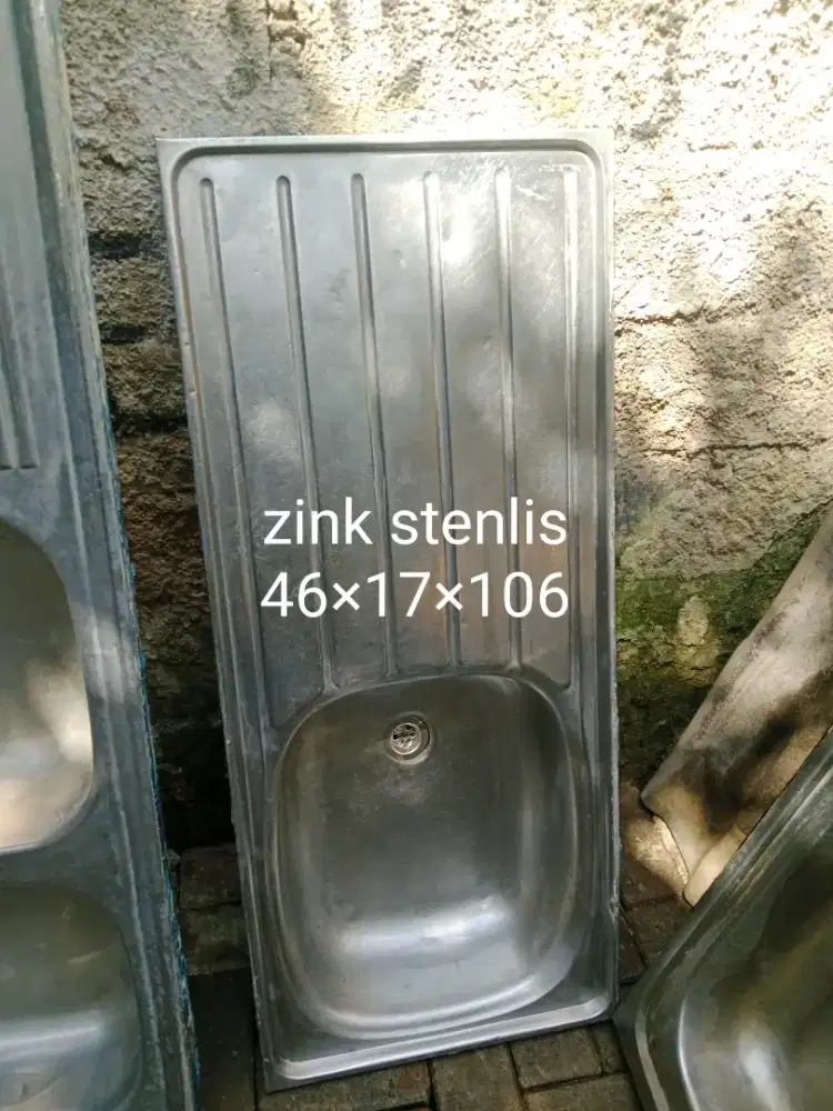 Cuci piring stenlis 46×15×106 bekas