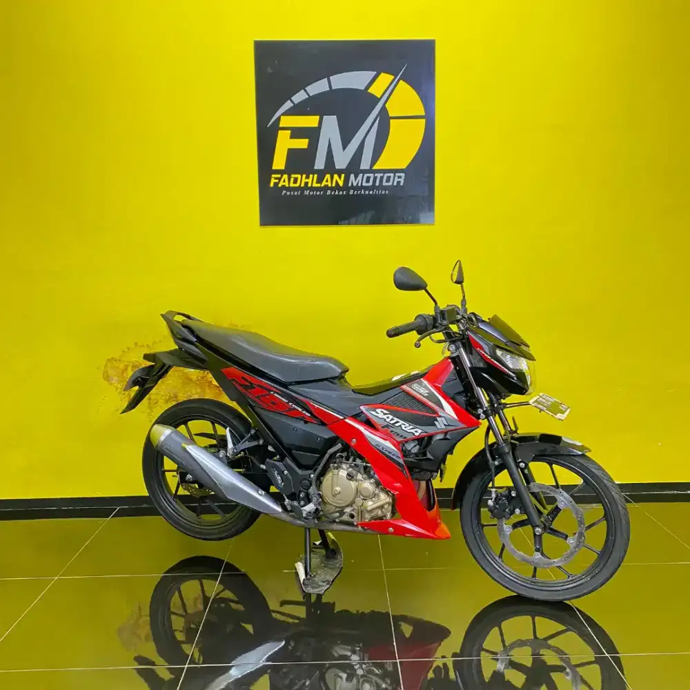 Suzuki Satria FU 150 2016 pajak on kunci lengkap