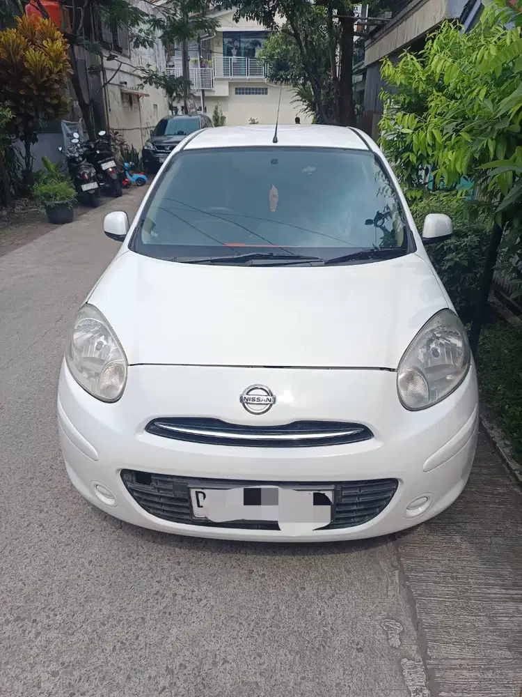 Jual Nissan March 2012 Manual pajak panjang mulus bandung cimahi