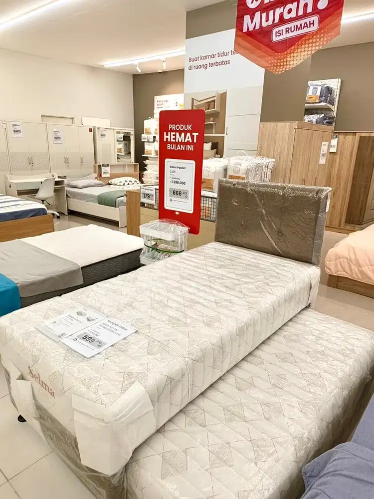 Promo Tempat Tidur Dorong Soica