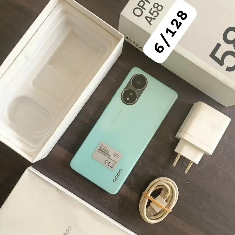 Oppo A58 6/128 Original, Bisa COD Menyesuaikan