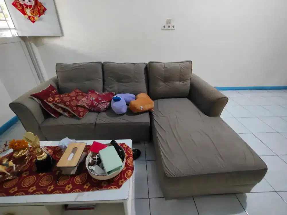 Sofa letter L bekas