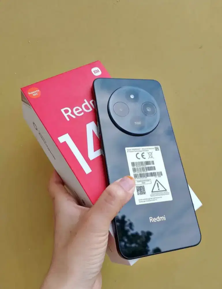 REDMI 14 C RAM 12/128 GB BARU SEBULAN SUPER MULUS SEPERTI BARU