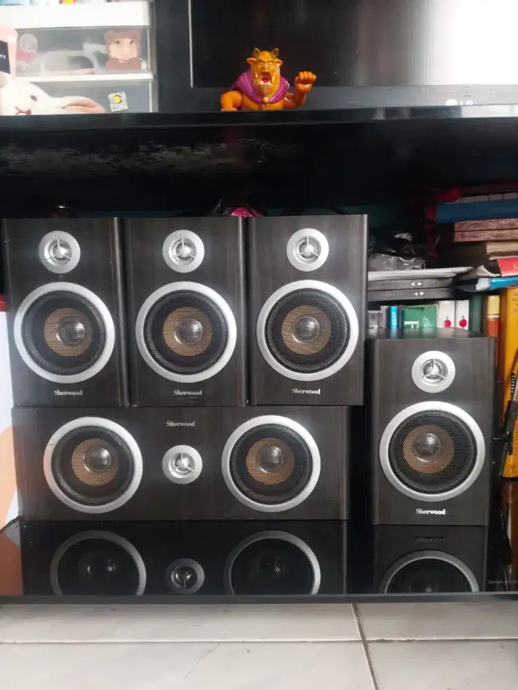 Sherwood 4108  satelit speaker pasif front center surrounds