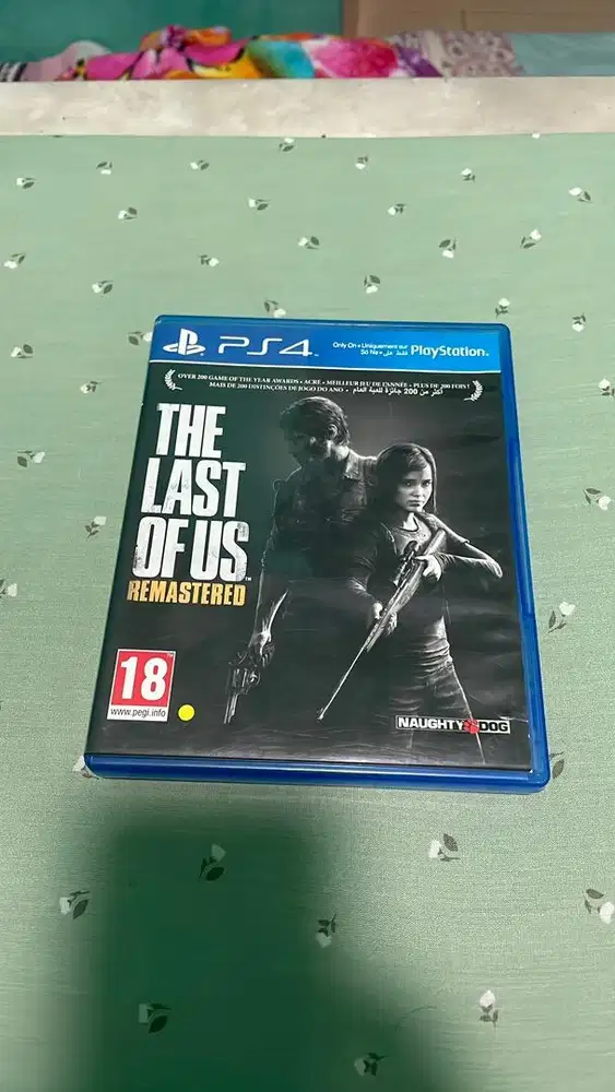 kaset ps4 the last of us remastered