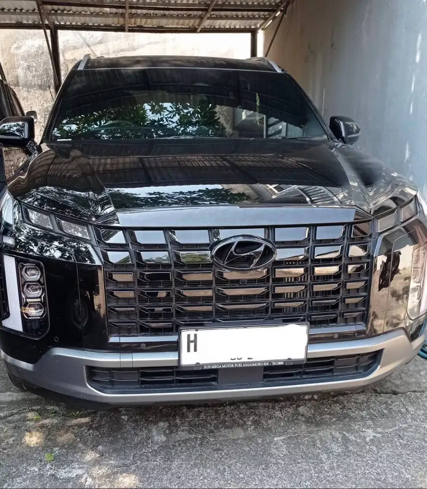 JUAL CEPAT BU Hyundai Palisade 2.2 LX2 CRDI 2WD A/T, Warna Hitam, Sol