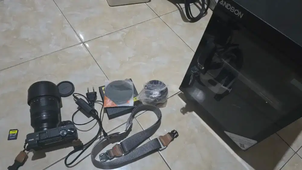 Jual rugi Sony A6400 full add on