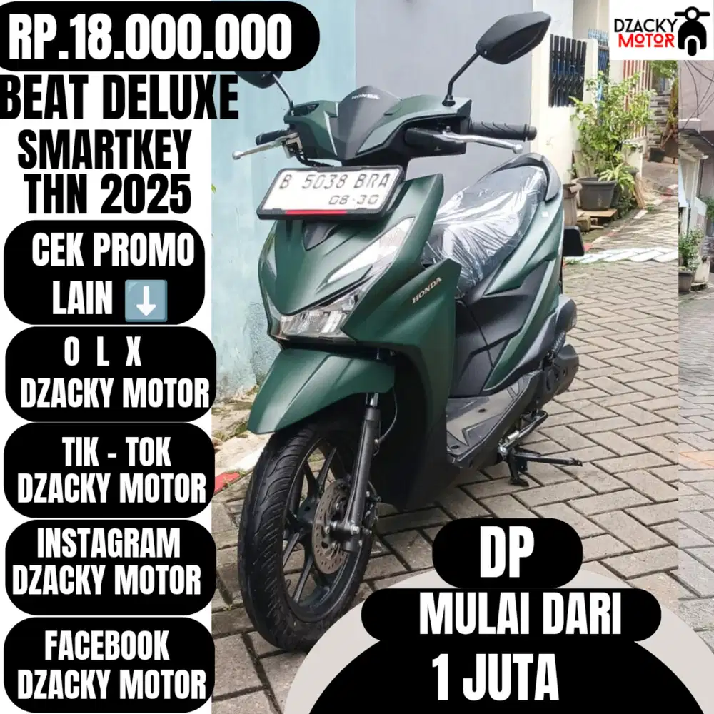 BEAT DELUXE SMARTKEY 2025 SECOND LIKE NEW