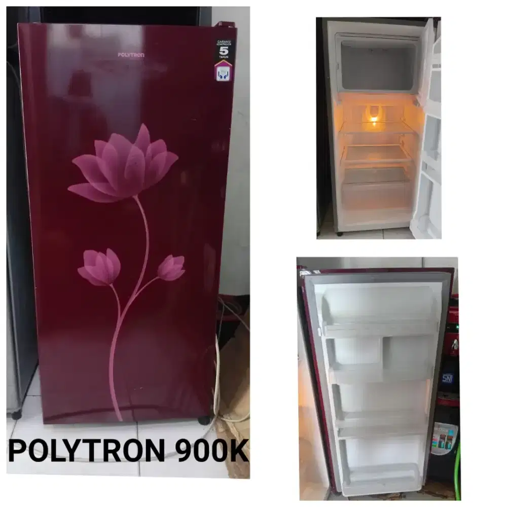 Kulkas Polytron 1 pintu bergaransi
