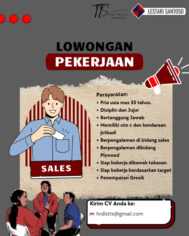SALES WILAYAH GRESIK