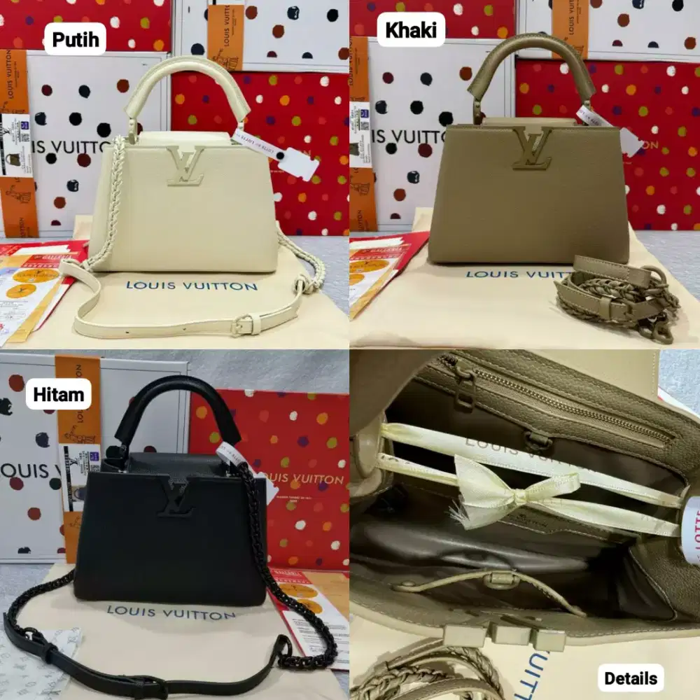 TAS LV CAPUCINES BB SIZE 27CM MATTE HARDWARE