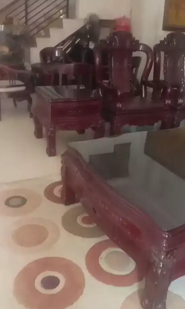 Bangku kayu jati 100% dijual