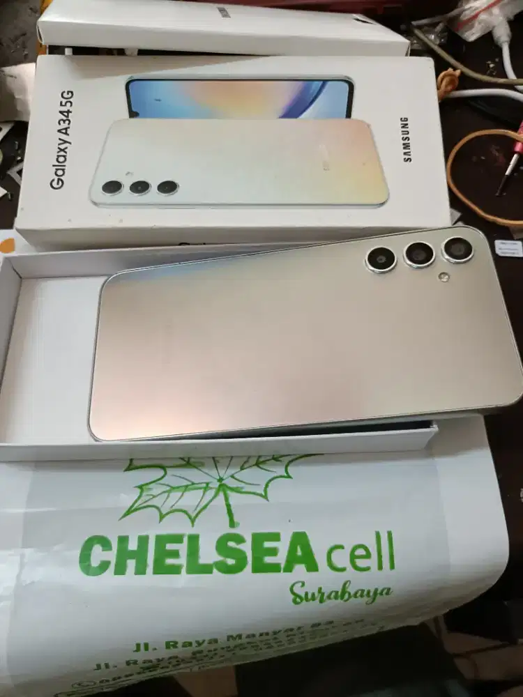 Murah hp Samsung A34 5G 8/128 lkp mulus normal bs TT
