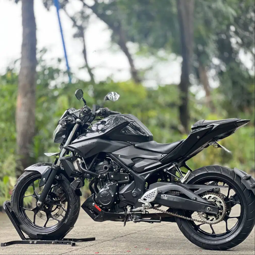 YAMAHA MT25 OLD 2018 BLACK PAJAK PANJANG SIAP GASPOL