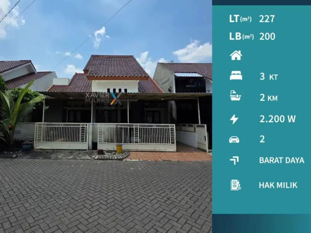 Dijual Rumah Semi Furnish Selangkah ke Pusat Kota di Simpang LA Sucipto Malang