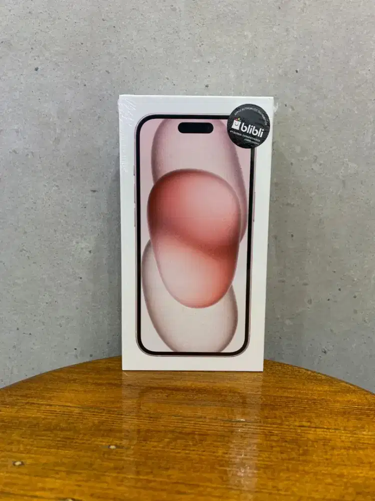 IPHONE 15 128 PINK IBOX GARANSI RESMI
