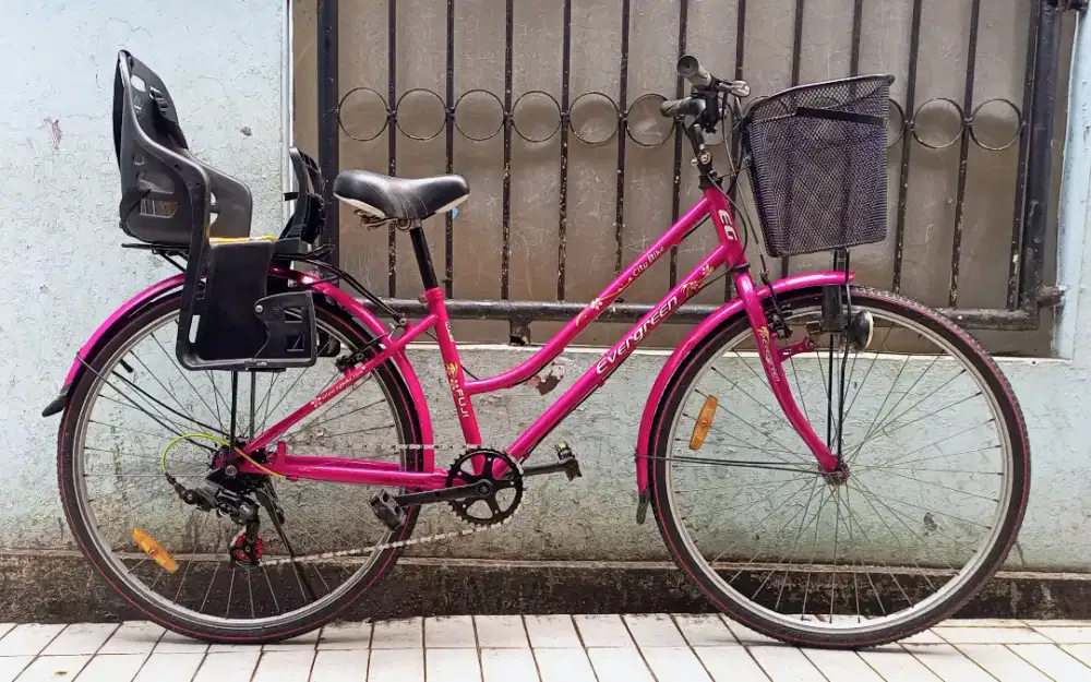 Sepeda Mini Evergreen 26 1 3/8, 7 speed normal.. Cipinang