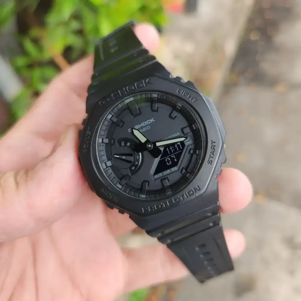 Casio G-shock GA-2100-1A1DR Gshock Ga2100 Original