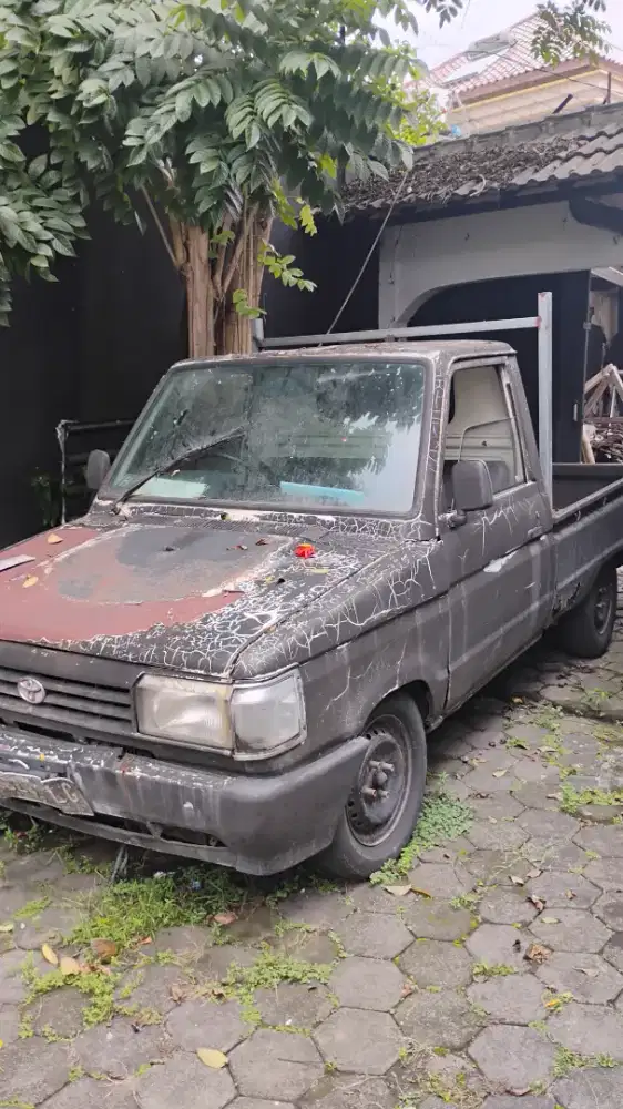 Kijang pickup mesin waras, ac, powerstering