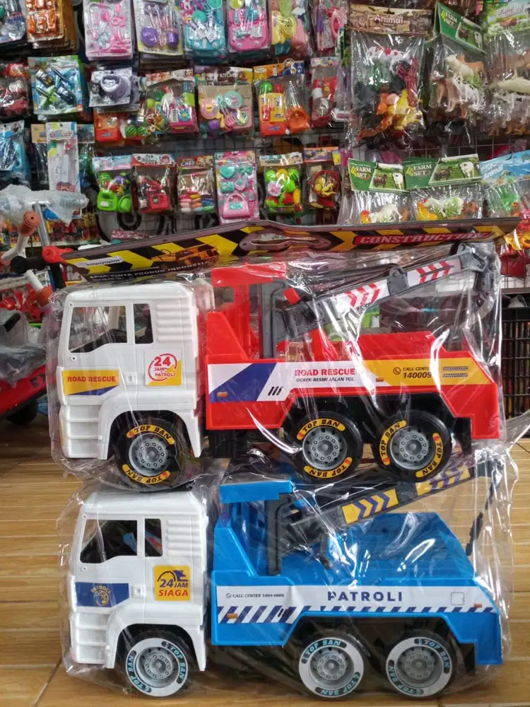 mainan anak truk derek jumbo
