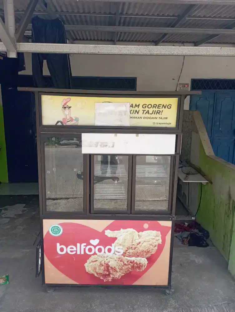 Gerobak bekas chiken