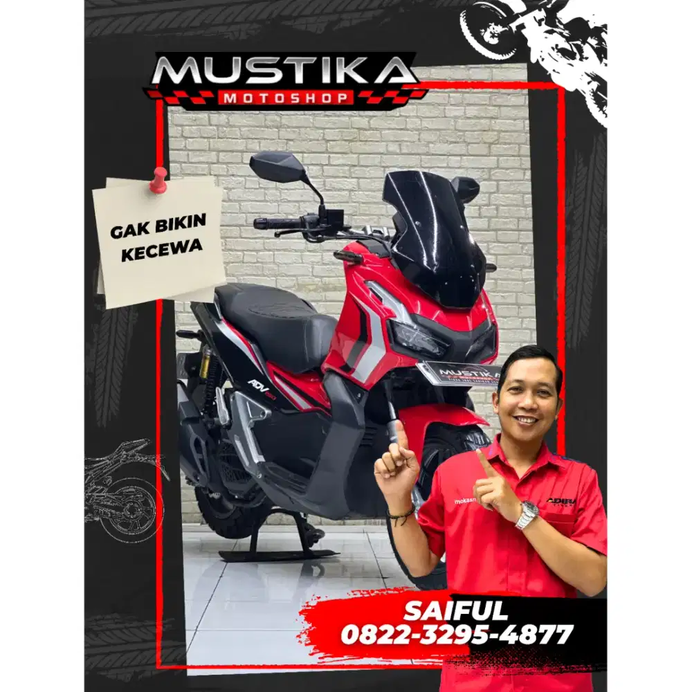 Perfect Condition!!Honda ADV 150cc abs 2020 Plat Jatim Mulus-Mustika