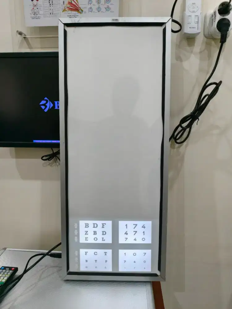 Snellen Chart digital cek visus– Kondisi Mulus ( Bekas)