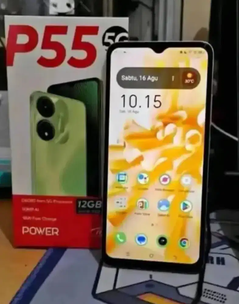 itel p55 5G ram 6/128 lengkap