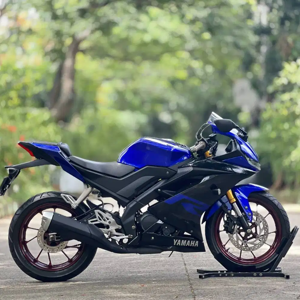 YAMAHA YZF R15 V3 BLUE RACE 2019 KM LOW SIAP RIDING