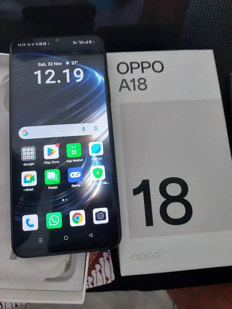 OPPO A18 128GB LENGKAP