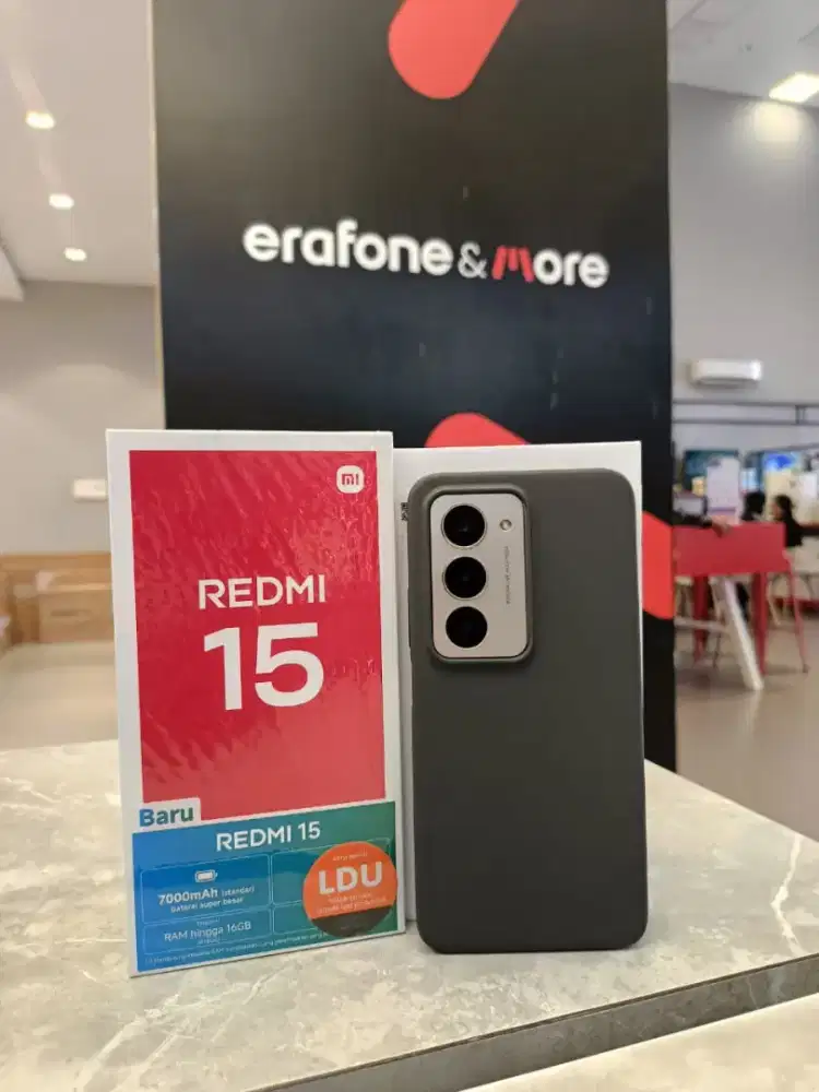 JUAL HP TERBARU REDMI 15 BATERAI BADAK