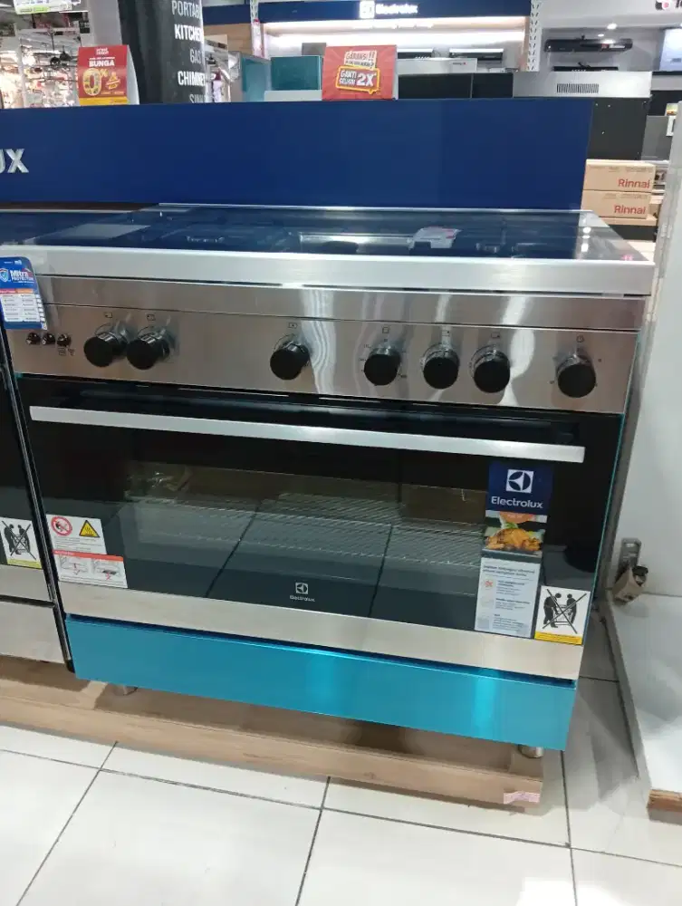 ELECTRO LUX EKG9686X 90CM FREE STANDING COOKER